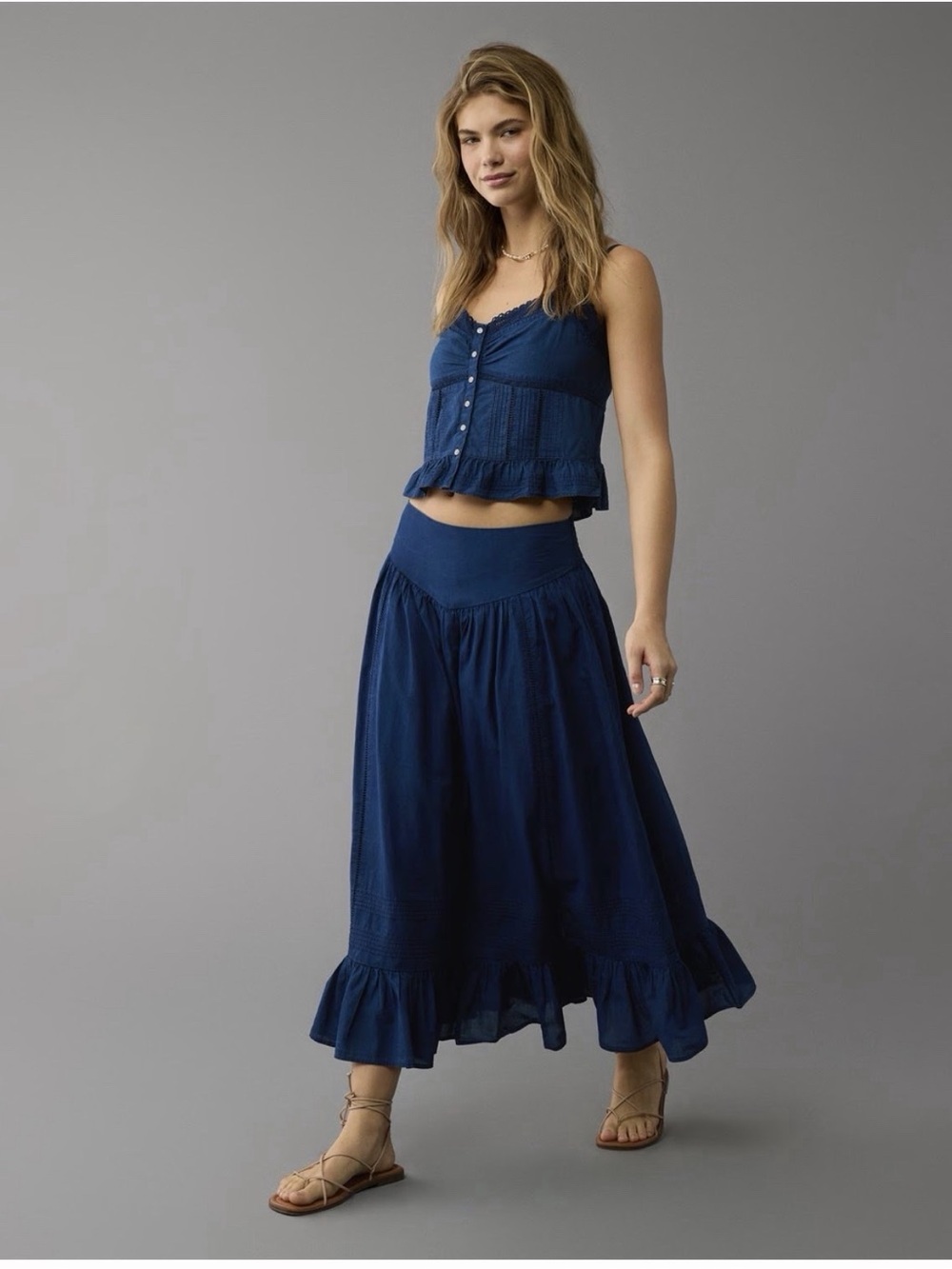 American Eagle High Waist Maxi Skirt - New with tags!